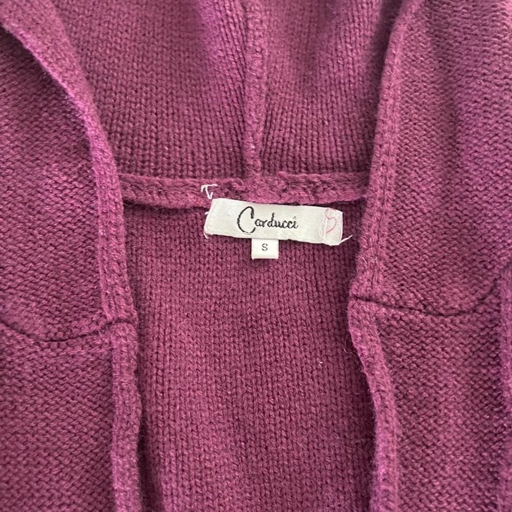 Women's Carducci Cable Knit Hoodie Cardigan, Size S - Picture 2 of 8